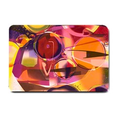 Fractured Colours Small Doormat  by helendesigns