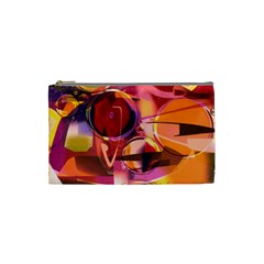 Fractured Colours Cosmetic Bag (small) by helendesigns