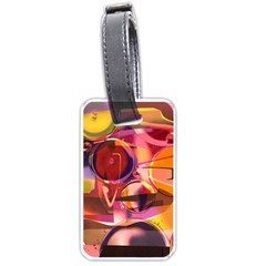 Fractured Colours Luggage Tag (one Side)