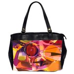 Fractured Colours Oversize Office Handbag (2 Sides) Front