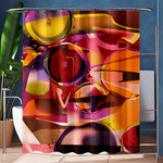 Fractured Colours Shower Curtain 60  x 72  (Medium)  60 x72  Curtain