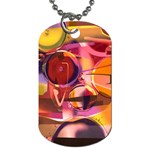 Fractured Colours Dog Tag (Two Sides) Front