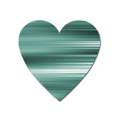 Tech Abstract Print Heart Magnet