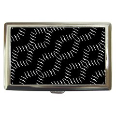 Black And White Geo Print Cigarette Money Case by dflcprintsclothing