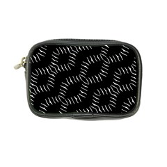 Black And White Geo Print Coin Purse by dflcprintsclothing