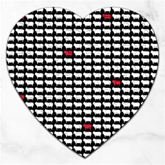 Herd Immunity Jigsaw Puzzle (heart) by helendesigns