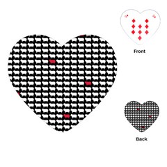 Herd Immunity Playing Cards Single Design (heart)