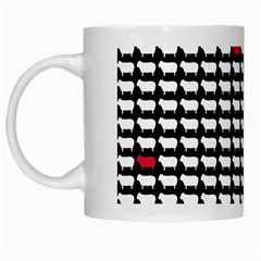 Herd Immunity White Mugs