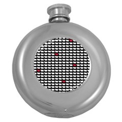 Herd Immunity Round Hip Flask (5 Oz) by helendesigns