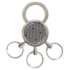 Herd Immunity 3-ring Key Chain by helendesigns