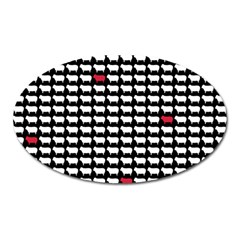 Herd Immunity Oval Magnet