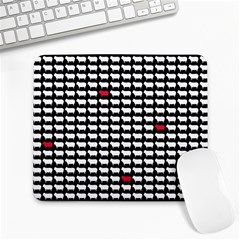 Herd Immunity Large Mousepads by helendesigns