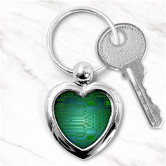 Cross Crossing Crosswalk Line Walk Key Chain (heart) by HermanTelo