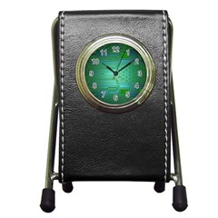 Cross Crossing Crosswalk Line Walk Pen Holder Desk Clock by HermanTelo