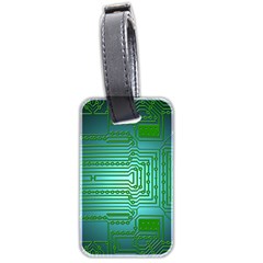 Cross Crossing Crosswalk Line Walk Luggage Tag (two Sides)