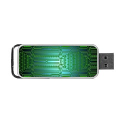 Cross Crossing Crosswalk Line Walk Portable Usb Flash (one Side) by HermanTelo