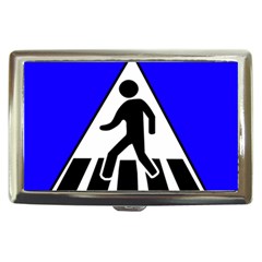 Cross Crossing Crosswalk Line Walk Cigarette Money Case