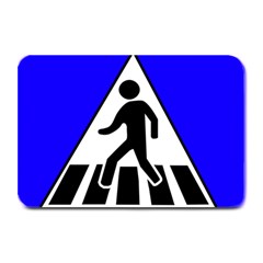 Cross Crossing Crosswalk Line Walk Plate Mats by HermanTelo