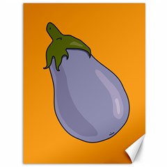 Eggplant Fresh Health Canvas 36  X 48  by Mariart