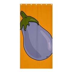 Eggplant Fresh Health Shower Curtain 36  X 72  (stall)  by Mariart