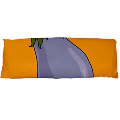 Eggplant Fresh Health Body Pillow Case Dakimakura (two Sides) by Mariart