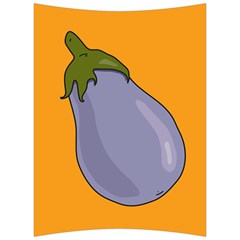 Eggplant Fresh Health Back Support Cushion by Mariart