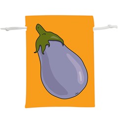 Eggplant Fresh Health  Lightweight Drawstring Pouch (xl) by Mariart