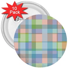 Zappwaits P1 3  Buttons (10 Pack)  by zappwaits