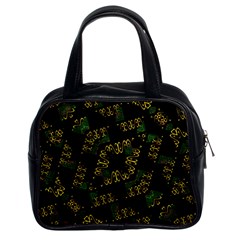 Modern Geometric Print Classic Handbag (two Sides) by dflcprintsclothing