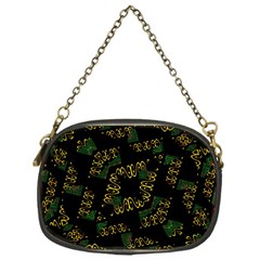 Modern Geometric Print Chain Purse (one Side) by dflcprintsclothing