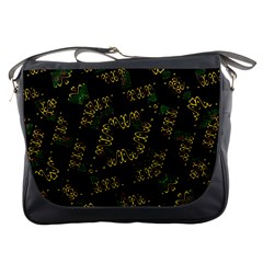 Modern Geometric Print Messenger Bag by dflcprintsclothing