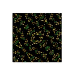 Modern Geometric Print Satin Bandana Scarf by dflcprintsclothing