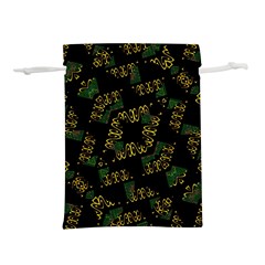 Modern Geometric Print Lightweight Drawstring Pouch (l) by dflcprintsclothing