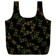 Modern Geometric Print Full Print Recycle Bag (xxl) by dflcprintsclothing