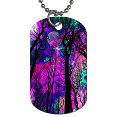 Fairytale Forest Dog Tag (one Side) by augustinet