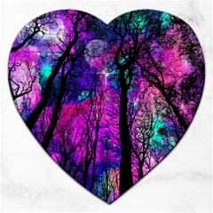 Fairytale Forest Jigsaw Puzzle (heart) by augustinet