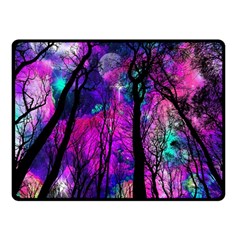 Fairytale Forest Fleece Blanket (small) by augustinet