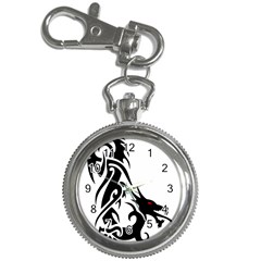 Black Dragon Animal Key Chain Watches by HermanTelo