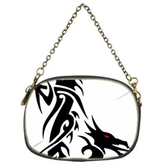 Black Dragon Animal Chain Purse (two Sides) by HermanTelo