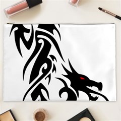 Black Dragon Animal Cosmetic Bag (xxl)