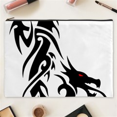 Black Dragon Animal Cosmetic Bag (xxxl)