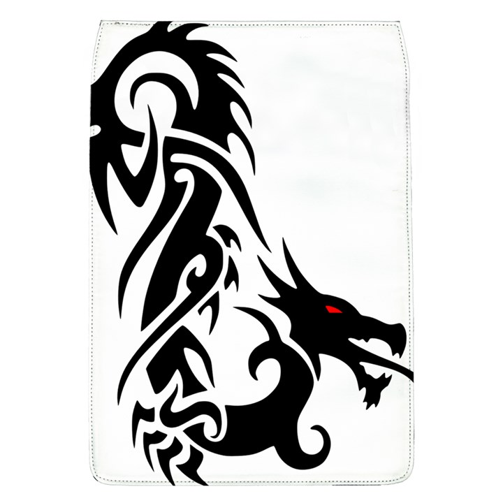 Black Dragon Animal Removable Flap Cover (L)