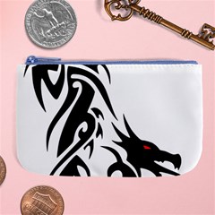 Black Dragon Animal Large Coin Purse by HermanTelo