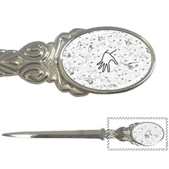 Hands Reference Art Drawing Letter Opener by Mariart