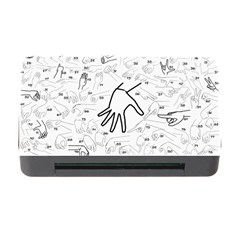 Hands Reference Art Drawing Memory Card Reader With Cf by Mariart