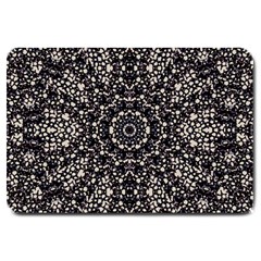 Modern Baroque Print Large Doormat  by dflcprintsclothing