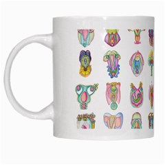 Female Reproductive System  White Mugs by ArtByAng