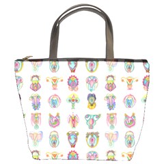 Female Reproductive System  Bucket Bag by ArtByAng