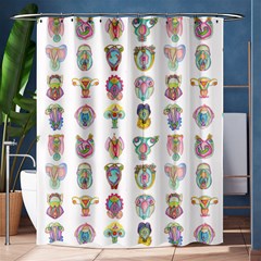 Female Reproductive System  Shower Curtain 60  X 72  (medium)  by ArtByAng