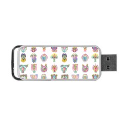 Female Reproductive System  Portable Usb Flash (two Sides) by ArtByAng